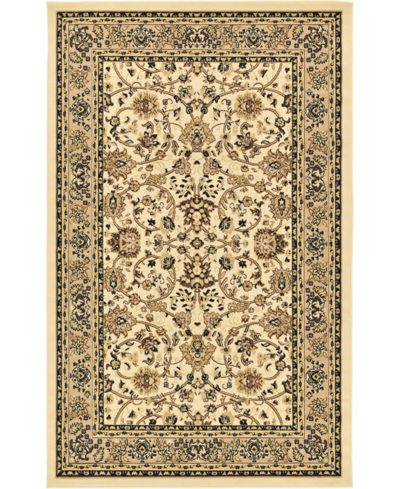 Bayshore Home Arnav Arn1 5' X 8' Area Rug In Ivory