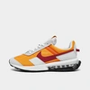 Nike Men's Air Max Pre-day Casual Sneakers From Finish Line In Kumquat/pomegranate/photon Dust/white