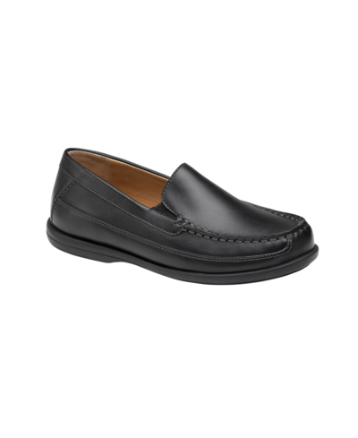 Johnston & Murphy Big Boys Locklin Venetian Shoe In Black