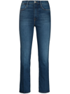 FRAME LE HIGH STRAIGHT JEANS