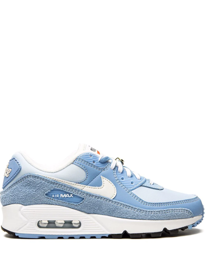 Nike Air Max 90 Se "first Use University Blue" Sneakers
