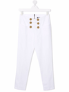 BALMAIN DOUBLE-BREASTED BUTTON TROUSERS