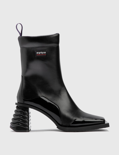 Eytys Black Leather Gaia Boots