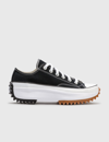 Converse Unisex Foundation Run Star Hike Ox Low-top Platform Sneakers In Black