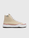 Miharayasuhiro Peterson Original Canvas High-top Sneakers In Beige