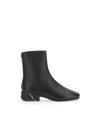 Raf Simons Black Solaris-2 Zip-up Boots In Black