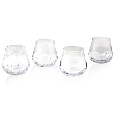 Baccarat Faunacrystopolis Stemless Wine Tumblers In Clear