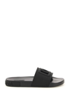 DOLCE & GABBANA LOGO RUBBER SLIDERS,CS2012 AO666 80999