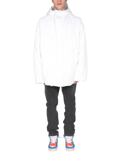 Off-white Hooded Parka In White