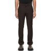 GIVENCHY BROWN SLIM-FIT TROUSERS