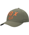 FOX MEN'S OLIVE NUMBER TWO 2.0 FLEX HAT