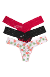 Hanky Panky Low Rise Thongs In Hpjm