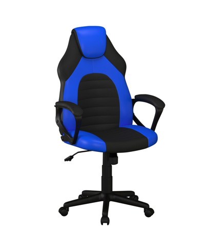 Lifestyle Solutions Oren Gaming Chair In Black And Blue