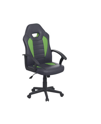 Lifestyle Solutions Hendricks Gaming Chair In Black And Green
