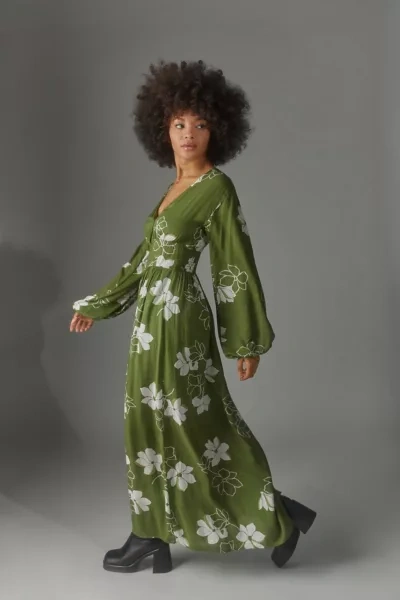 slim fit dress slacks Sun Glow Maxi Dress - Gold Coast