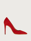 Ferragamo Womens Red Other Materials Pumps In Red