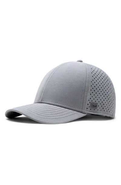 Melin Hydro A-game Snapback Baseball Cap In Heather Grey