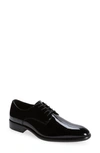 Nordstrom Dax Plain Toe Derby In Black Patent