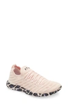 Apl Athletic Propulsion Labs Techloom Wave Hybrid Running Shoe In Creme / Black / Leopard