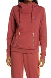 Aviator Nation Ninja Hoodie In Claret