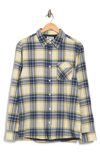 Abound Plaid Shirt-jacket In Ivory Clare Tartan