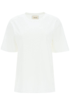 KHAITE MAE BASIC T-SHIRT,2196138 W138 100