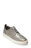 Cole Haan Grand Series Winslow Wingtip Sneaker In Ironstone