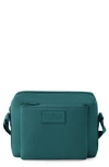 Dagne Dover Micah Water Resistant Crossbody Bag In Evergreen
