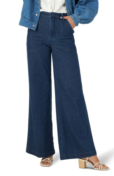 Lee Lady  High Waist A-line Utility Jeans In Liberty