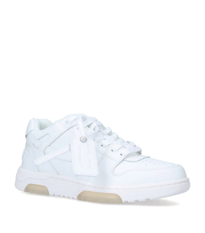 Off-white Leather Out Of Office Sneakers In White