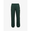 Adanola Womens Pine Green Logo-print Tapered Mid-rise Cotton-jersey Jogging Bottoms Xl