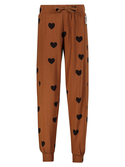 Mini Rodini Kids Pants In Brown