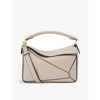 Loewe Puzzle Small Leather Shoulder Bag In Sand