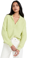 Free People Marlie Pullover In Acid Lime