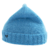 RAF SIMONS RS KNITTED BEANIE IN BLUE,212-847A-50001-0042