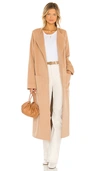 Show Me Your Mumu Amsterdam Jacket In Brushed Cognac