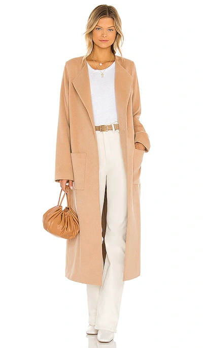 Show Me Your Mumu Amsterdam Jacket In Brushed Cognac