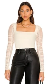 FREE PEOPLE MUST BE LOVE BODYSUIT,FREE-WS3535