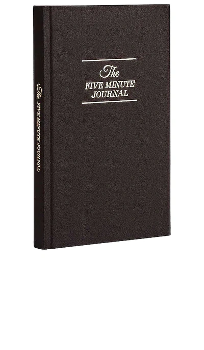 Intelligent Change The Five Minute Journal In Bold Black
