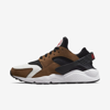 Nike Air Huarache Le "escape 2.0" Sneakers In Black,white,university Red,bison