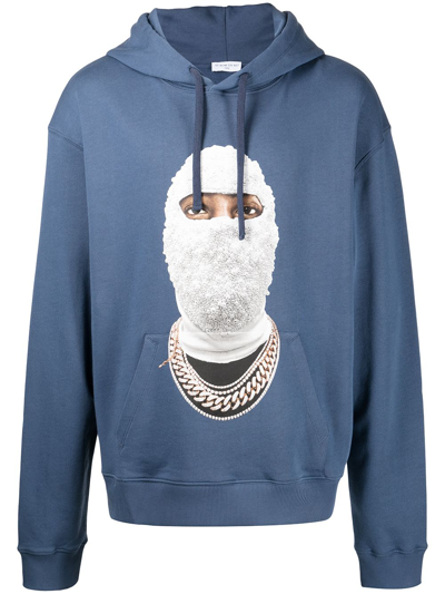 Ih Nom Uh Nit Men's Hoodie Sweatshirt Sweat Future Mask In Blue