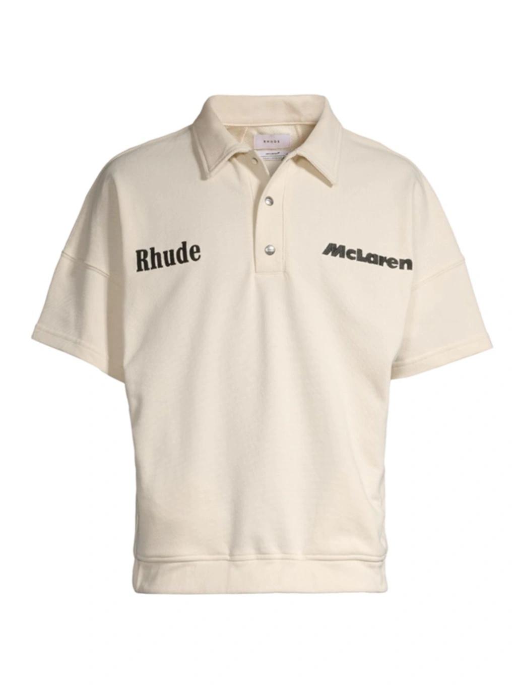 Rhude McLaren ポロシャツ クリーム色 Rhude x McLaren Racer Polo (Cream) – EC RACK