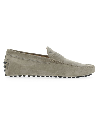Tod's Nuovo Gommino Driving Loafers In Taupe