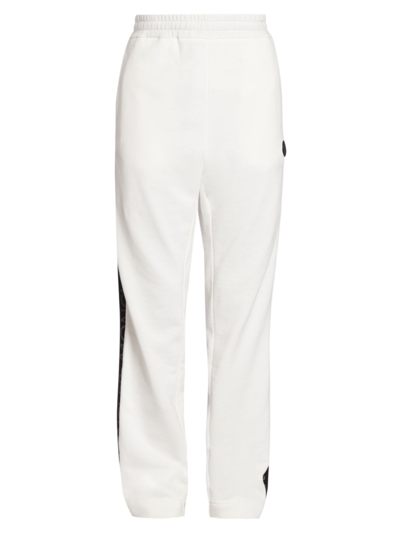 Moncler Elastic Waistband Sweatpants In Natural