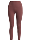 Varley Always Super High-waisted Ankle Leggings In Rose