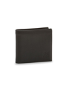 Il Bisonte Leather Bi-fold Wallet In Vintage Black