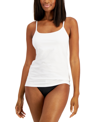 Charter Club Women's Shelf-bra Cami Tank, Created For Macy's In Bright White