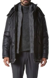 Marc New York Men's Oxley Tumbled Resin Parka Jacket In Steel