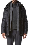Marc New York Men's Oxley Tumbled Resin Parka Jacket In Black