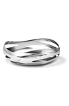 Georg Jensen Cobra Stainless Steel Basket In Silver